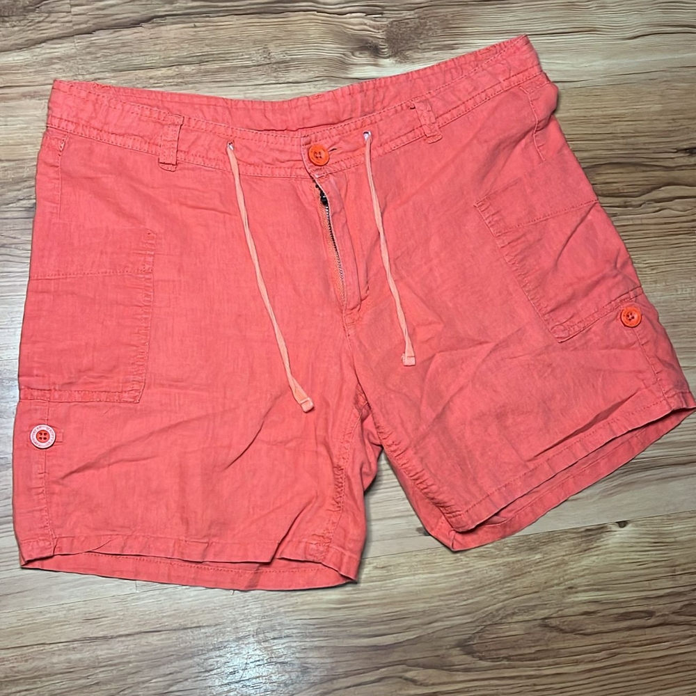 Magellan Outdoors Pink Cargo Shorts Lightweight Relaxed Fit